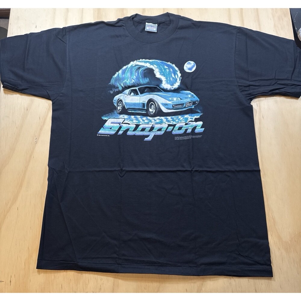 VTG NEW RARE 1994 Snap-on Corvette Stingray Mens 2XL Cotton T-shirt Made In USA